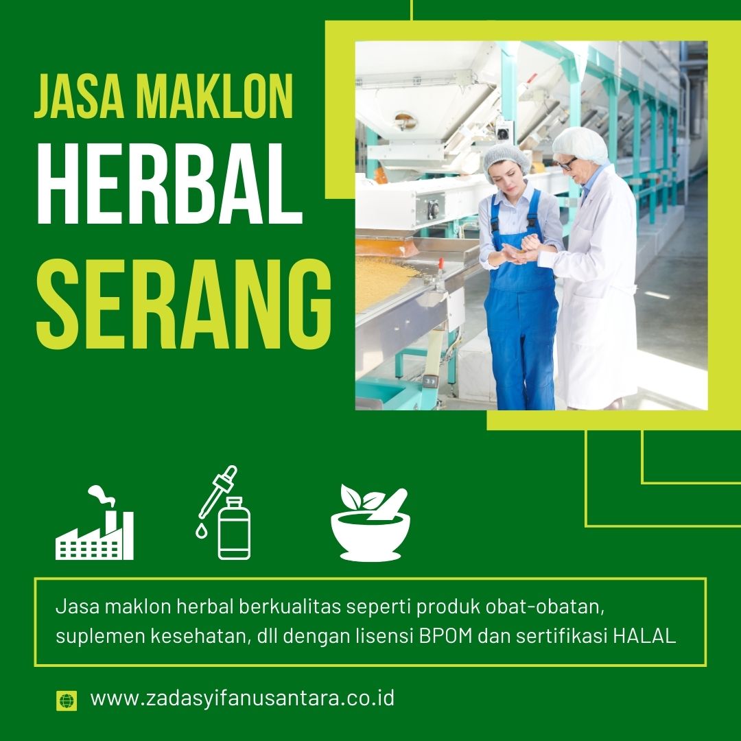 Jasa Maklon Herbal Serang