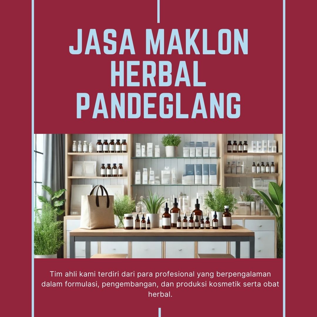 Jasa Maklon Herbal Pandeglang