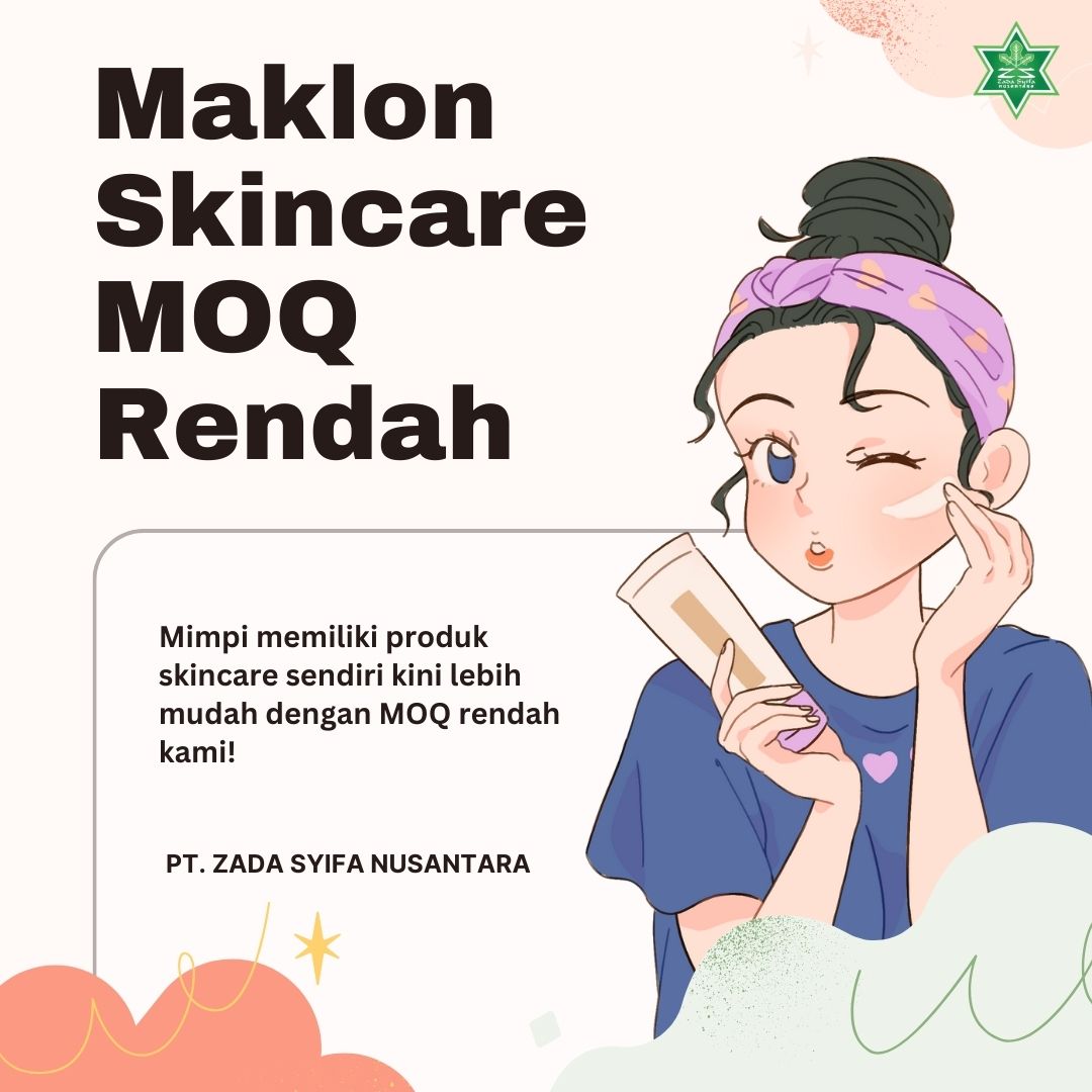 Maklon Skincare MOQ Rendah