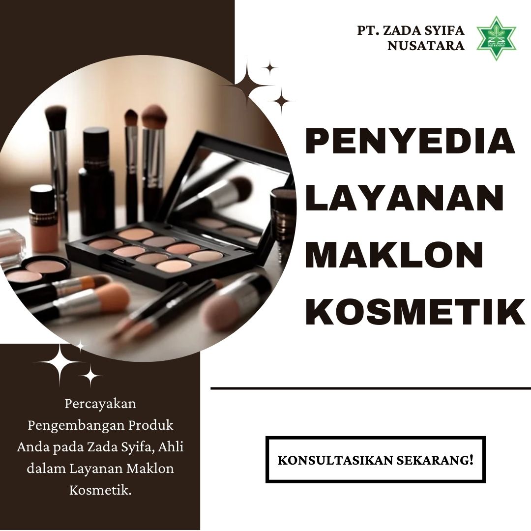 Penyedia Layanan Maklon Kosmetik