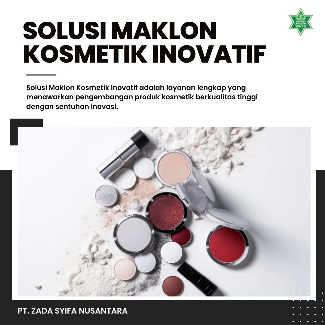 Solusi Maklon Kosmetik Inovatif