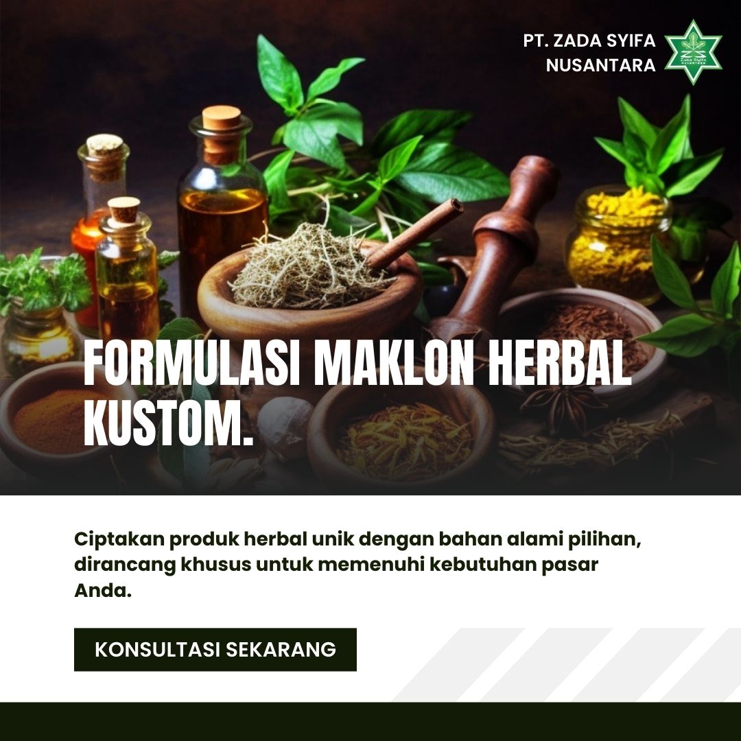 Formulasi Maklon Herbal Kustom