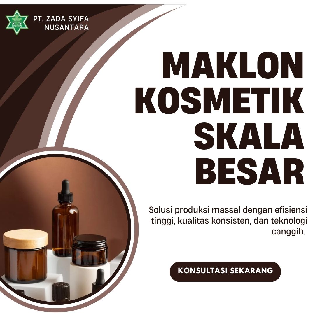 Maklon Kosmetik Skala Besar