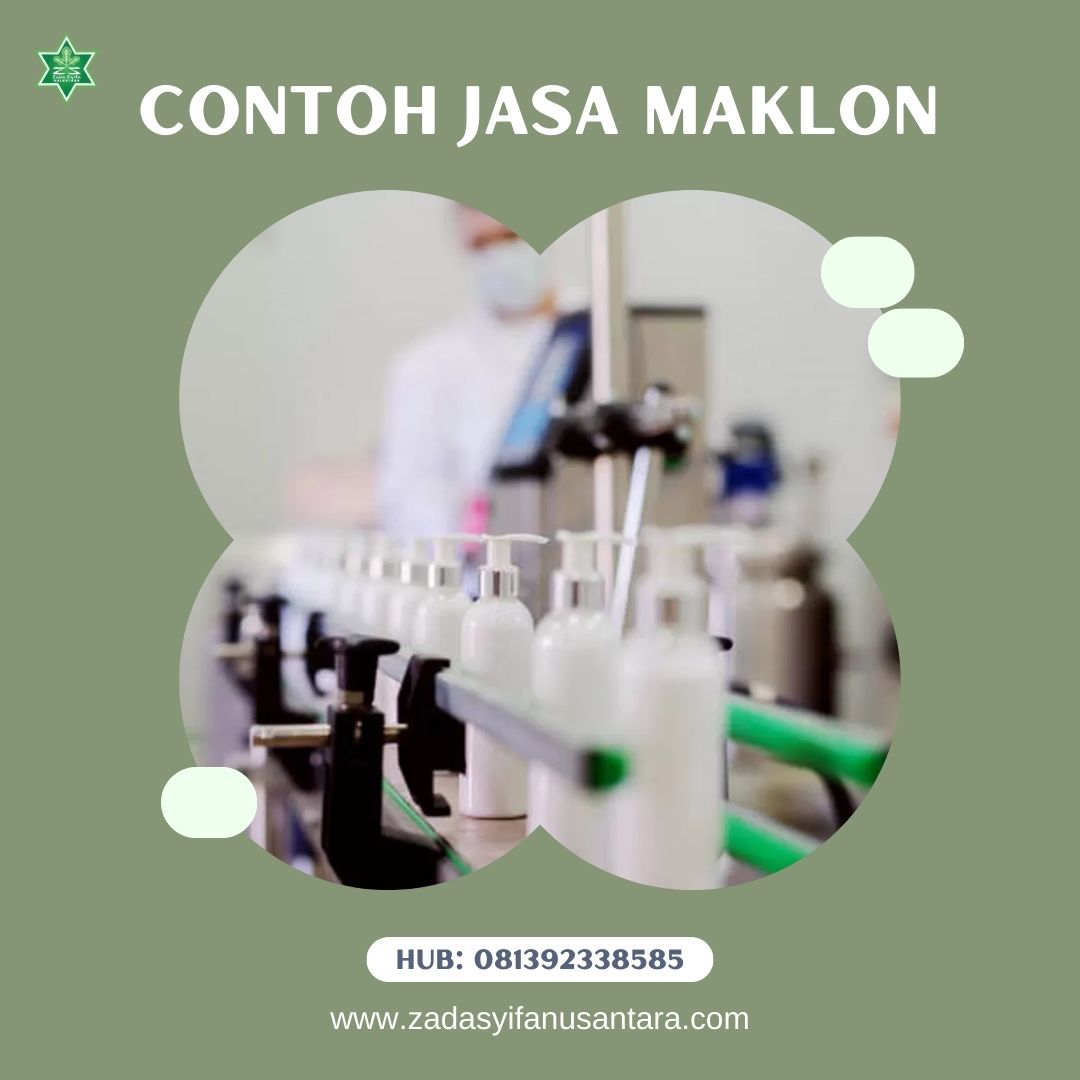 Contoh Jasa Maklon 