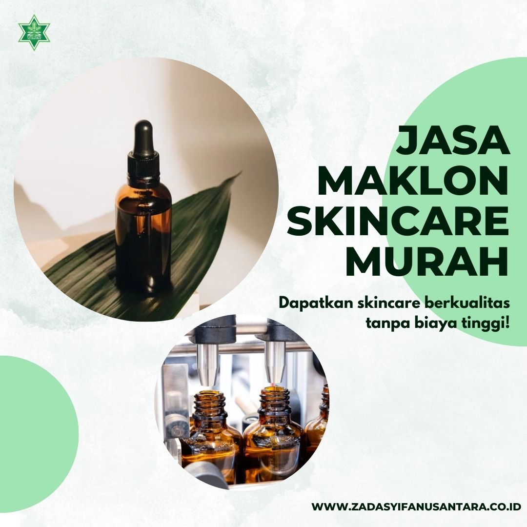 Jasa Maklon Skincare Murah