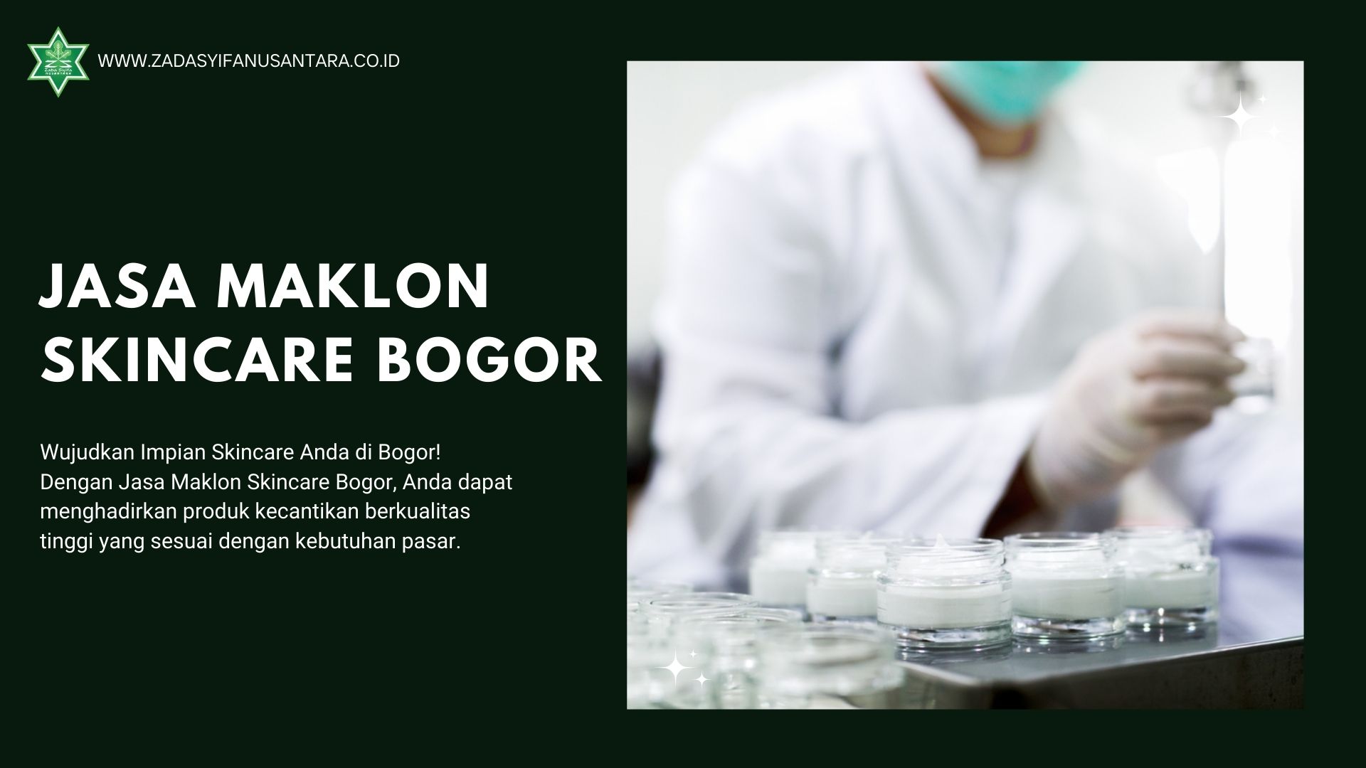 Jasa Maklon Skincare Bogor