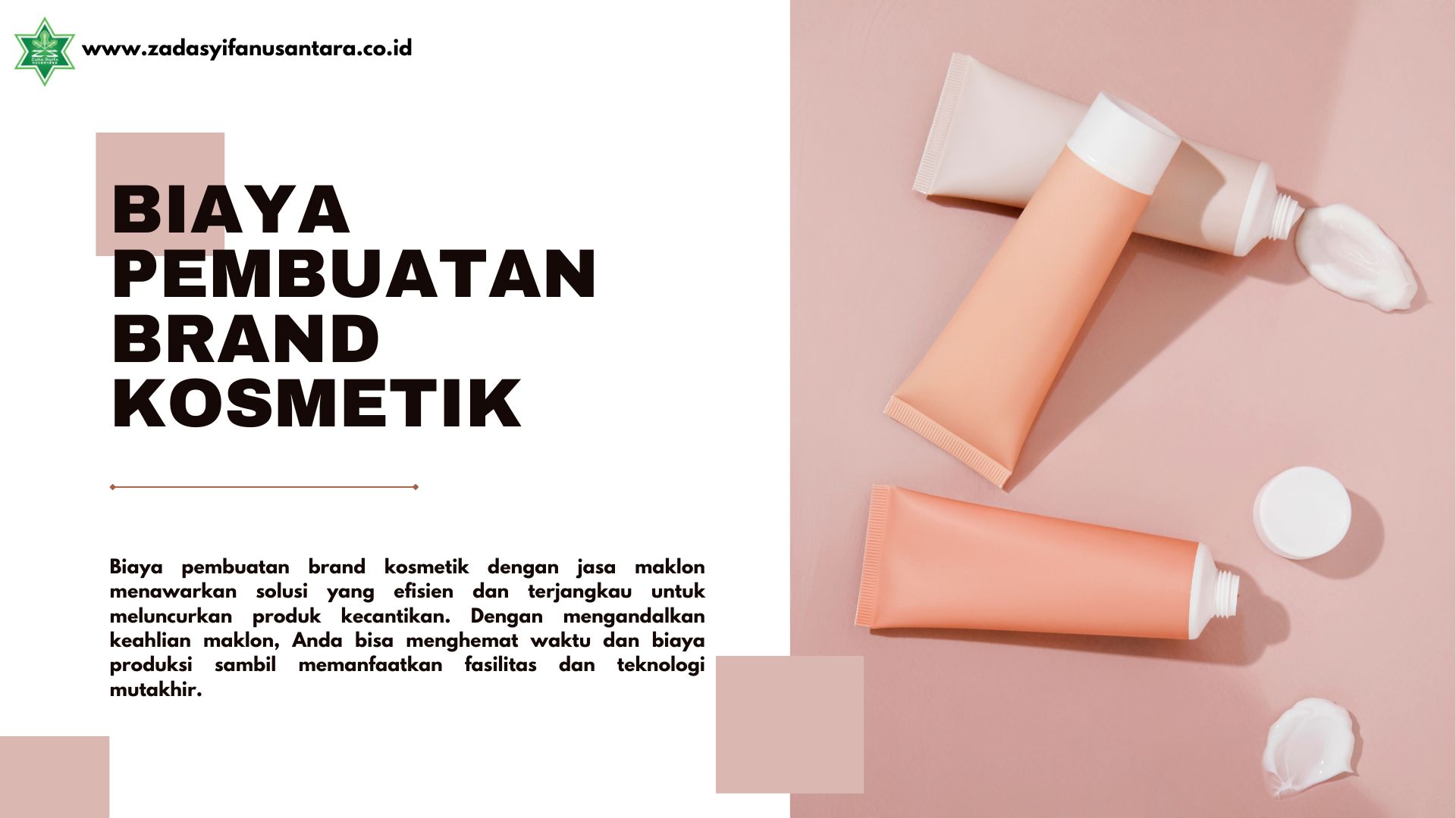 Biaya Pembuatan Brand Kosmetik Dengan Jasa Maklon